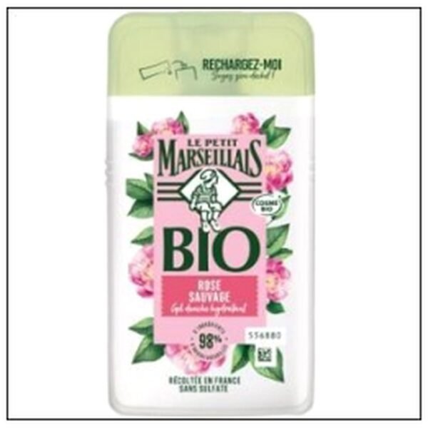 GEL DOUCHE BIO HYDRAT ROS E SAUVAGE PT MARSEIL 250M
