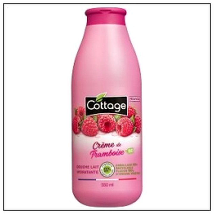 CAT-07540 DOUCHE LAIT POIRE CREME AMANDE 550ML COTTAGE - Image 1
