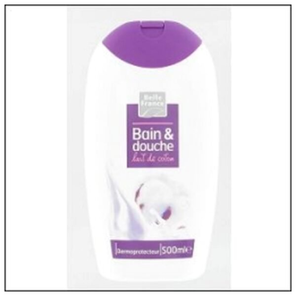 BAIN DOUCHE LAIT DE COTON 500ML BELLE FRANCE