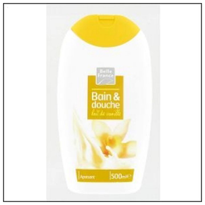 CAT-07553 BAIN DOUCHE LAIT VANILLE 500ML BELLE FRANCE - Image 1