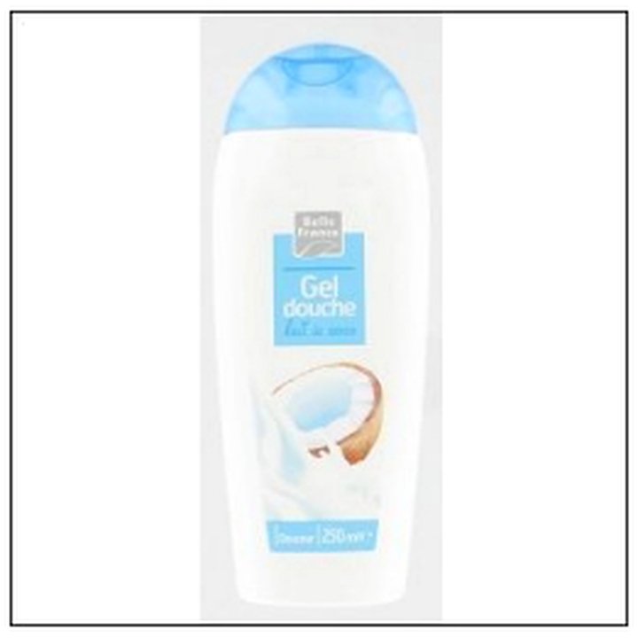 CAT-07567 GEL DOUCHE EXTRAIT COCO 250ML BELLE FRANCE - Image 1
