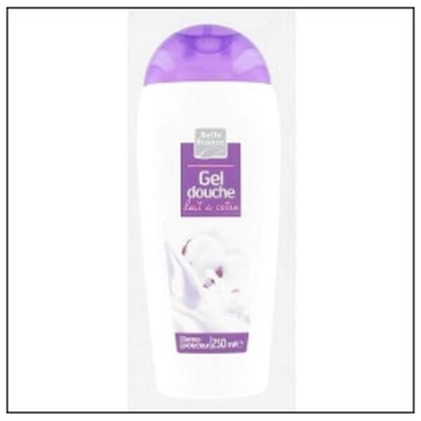 GEL DOUCHE LAIT DE COTON 250ML BELLE FRANCE