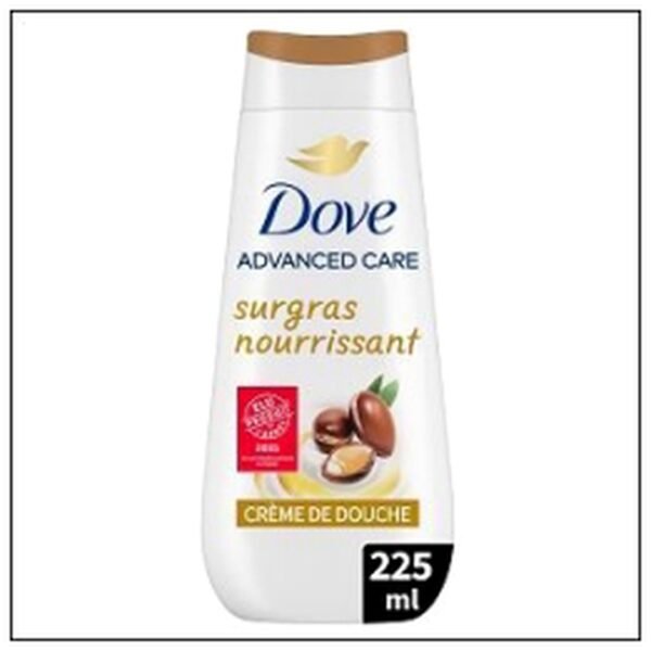CREME DOUCHE SURGRAS HUIL ARGAN NOURISSANT 225 DOVE