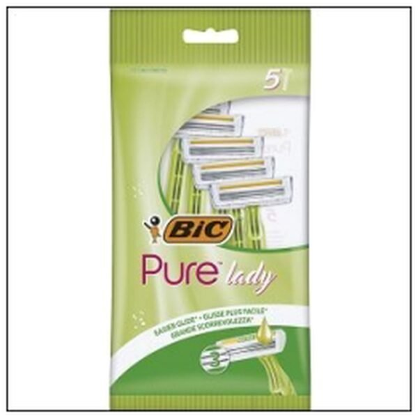 P.5 RASOIRS JETABLES PURE 3 LADY BIC
