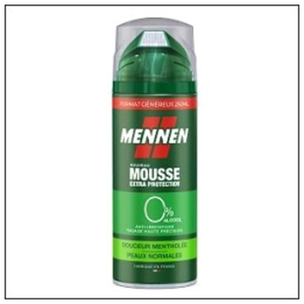 MOUSSE A RASER MENTHOLEE 0% ALCOOL 250ML MENNEN