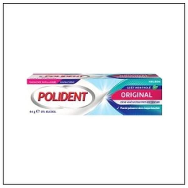 CREME FIXATIVE ORIGINALE 0% ALCOOL 44G POLIDENT