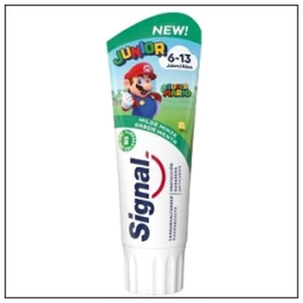DENTIFRICE MARIO JUNIOR 6 13ANS MENTHE 75ML SIGNAL