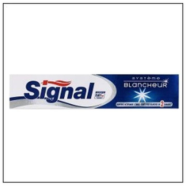 CAT-07630 TUB.DENTIFRICE SYSTEME BLANCHEUR 75ML SIGNAL - Image 1