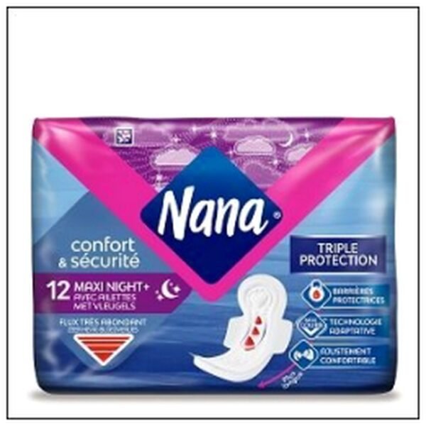 SERV.HYG.MAXI GOODNIGHT X 12 NANA