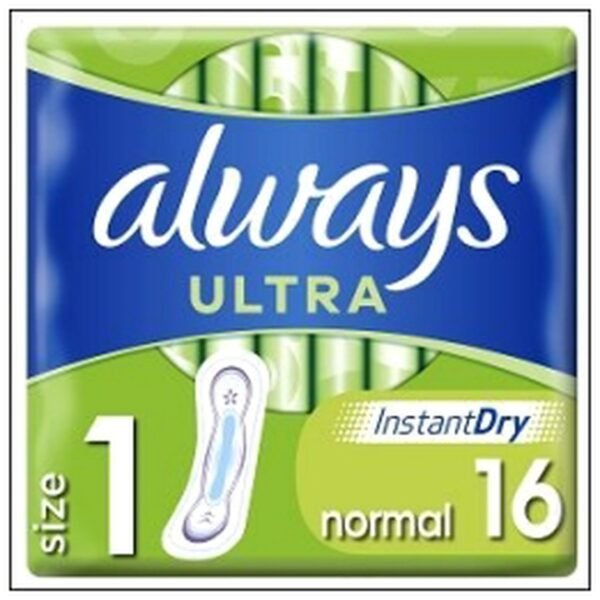 SAC.16 SERVIETTES ULTRA NORMAL ALWAYS TAILLE1