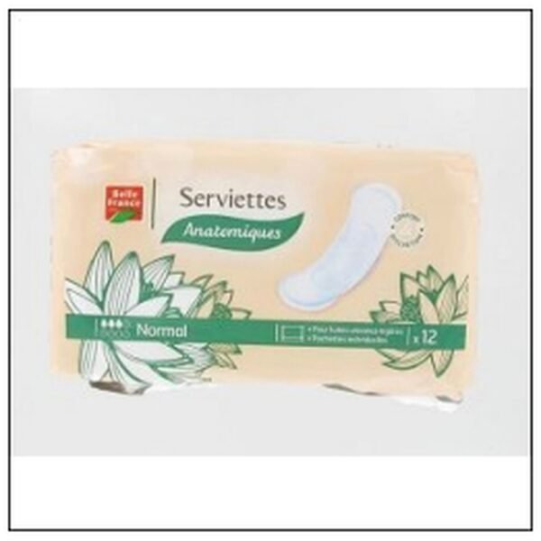 S.12 SERVIET.INCONTINENCE NORMAL BELLE FRANCE