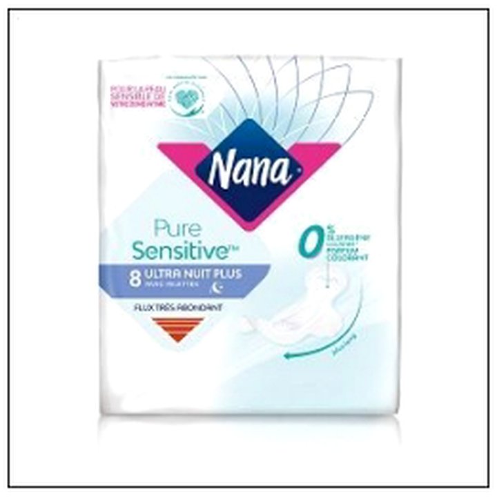 CAT-07793 S.8 SERVIETTES NANA ULTRA NIGHT PUR SENSITIVE - Image 1
