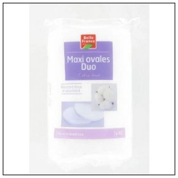 MAXI OVALE A DEMAQUILLER X 40 BELLE FRANCE