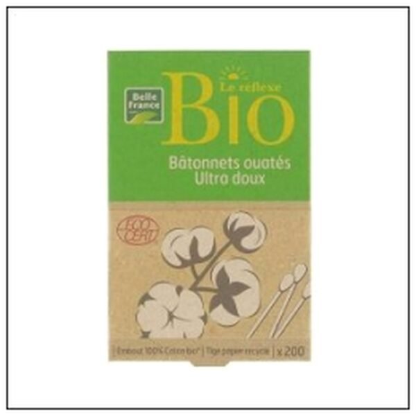 BTES 200 BATONNETS HYGIEN E BIO BELLE FRANCE