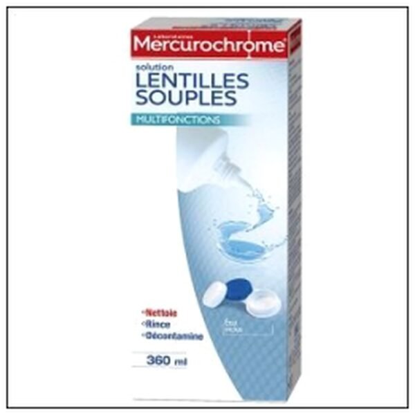 SOLUTION LENTILLES SOUPLE S MULTIFONCTION 360ML