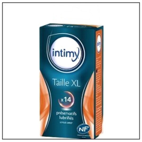 14 PRESERVATIFS TAILLE XL INTIMY