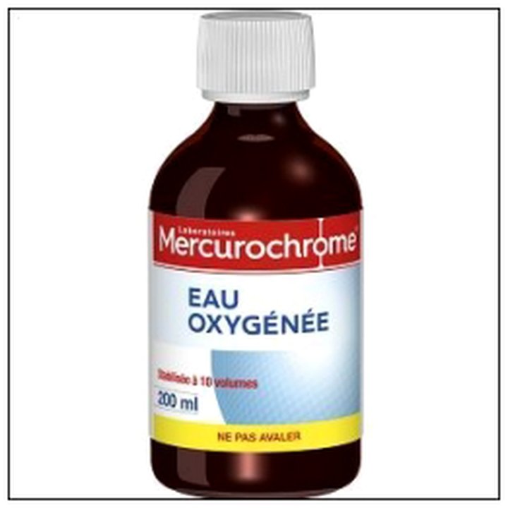 CAT-07846 FLAC.EAU OXYGENEE 200ML MERCUROCHROME - Image 1
