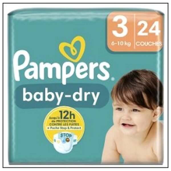 PAMPERS BB/DRY T3 6-10KGS X23