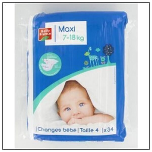 CHANGE BEBE EXTRA DRY MAXI 7/18KG X34 BEL.FRANC