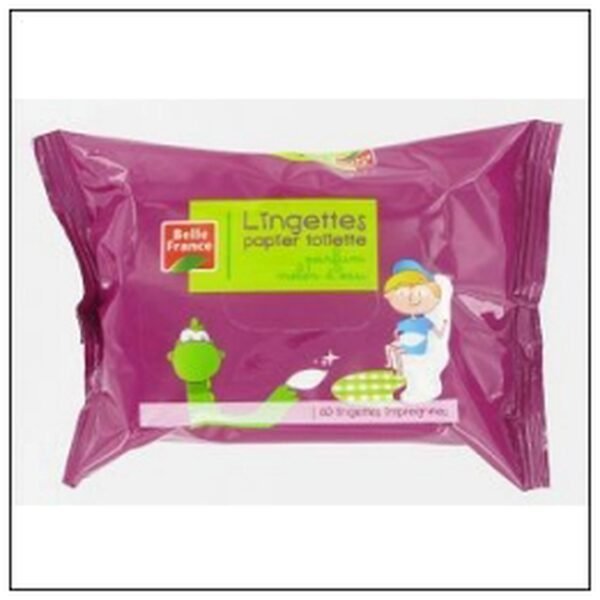 R.60 LINGETTES PAPIER TOILETTE ENFANT PARF.B.F
