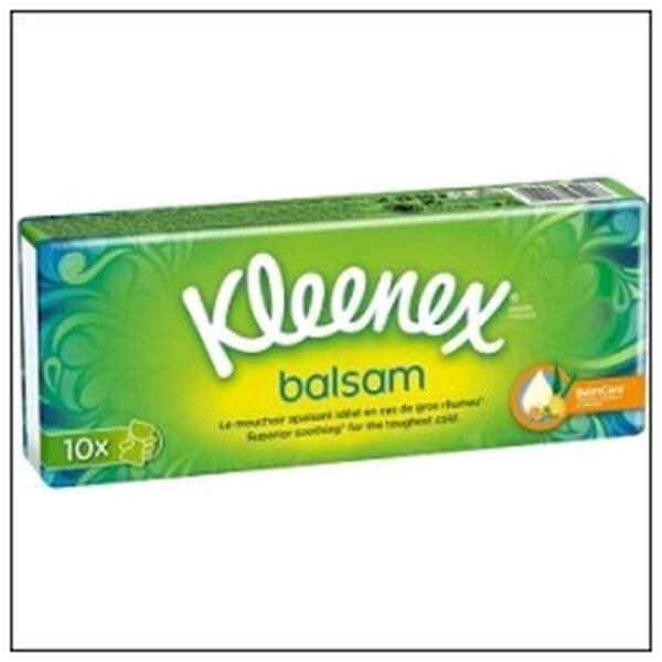 10 ETUIS MOUCHOIRS KLEENE X BALSAM