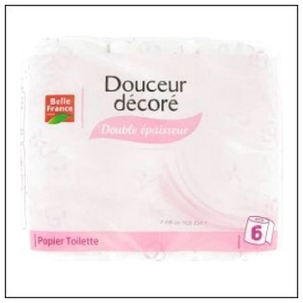 L.6 RLX PAPIER TOILETTE DECORE BELLE FRANCE