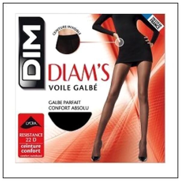 COLLANT DIAM'S TRES FIN NOIR 22D T3 DIM