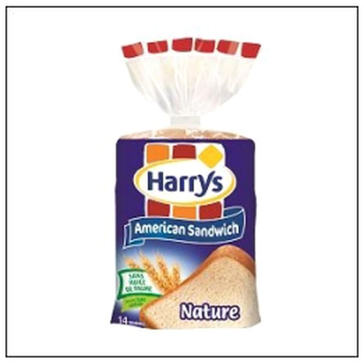 CAT-08056 AMERICAN SANDWICH NATURE 550G HARRY'S - Image 1