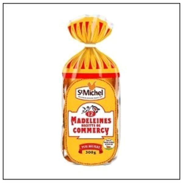 MADELEINE INDIVIDUELLE S/ CELLO X12 300G COMMERCY