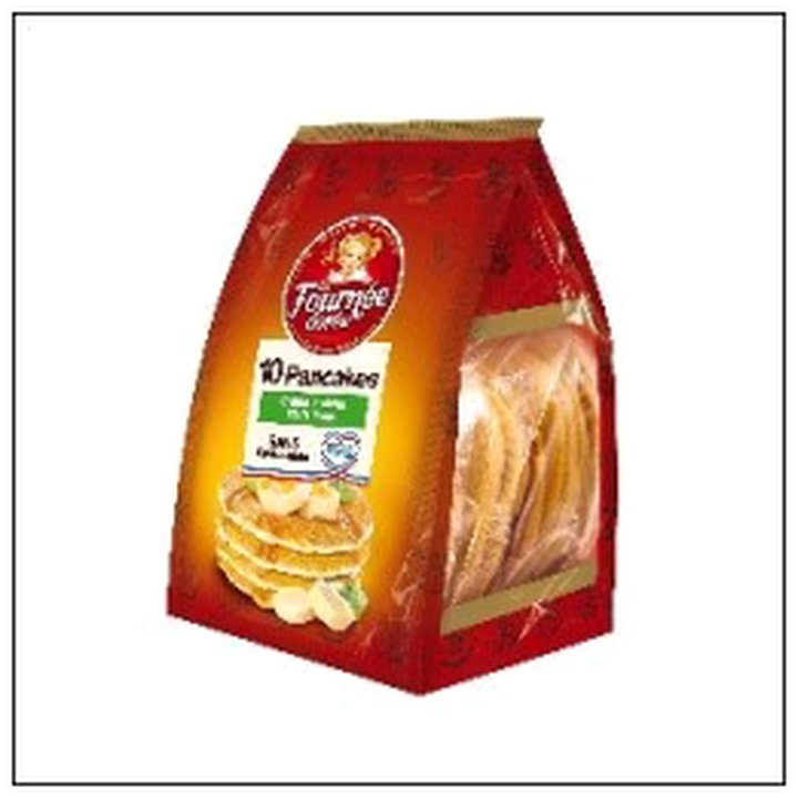CAT-08112 SACHET 10 PANCAKES NATURE 35G FOURNEE DOREE - Image 1