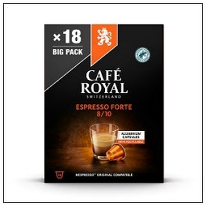 CAT-08129 18 CAPS ESPRESSO FORTE CAFE ROYAL - Image 1