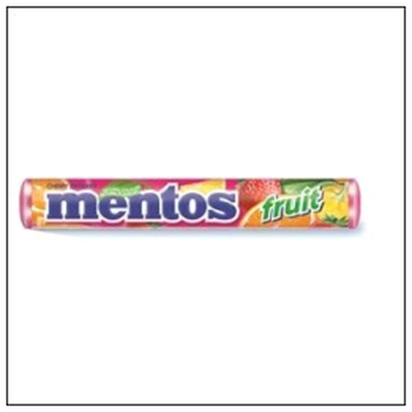 ROULEAUX MENTOS AU FRUIT (PIECE 38G)