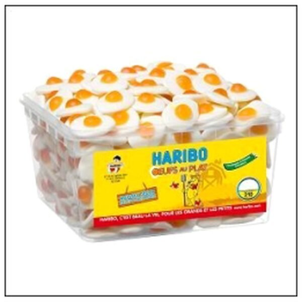 TUB.210 OEUFS PLAT HARIBO ARTICLE PIECE
