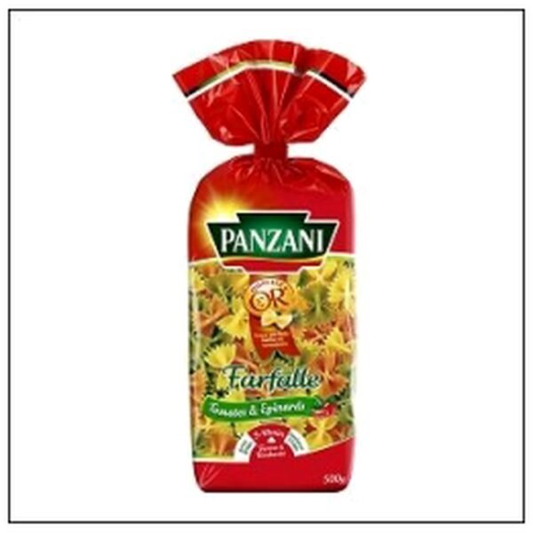 FARFALLES AUX EPINARDS & TOMATES 500G PANZANI