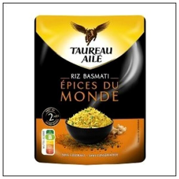 DOY PACK BASMATI EPICES D U MONDE 2MN 250G T.AILE