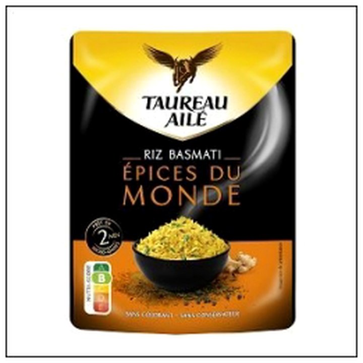 CAT-08214 DOY PACK BASMATI EPICES D U MONDE 2MN 250G T.AILE - Image 1