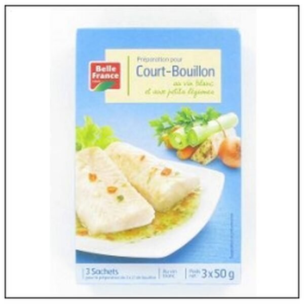 ET.3 SAC.COURT BOUILLON POISSON 50G BELLE FRANCE