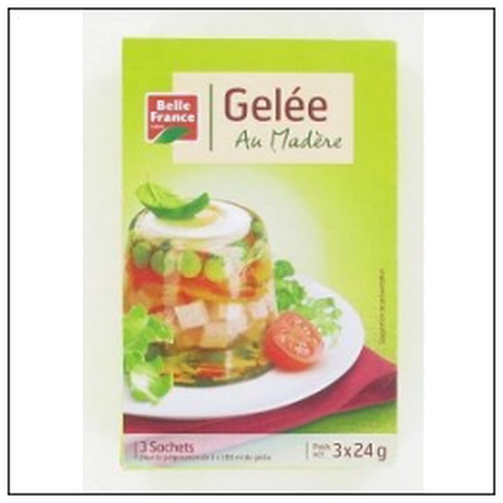 CAT-08232 ET.3 SACHETS GELEE SAVEUR VIN DE MADERE 24G B.F - Image 1