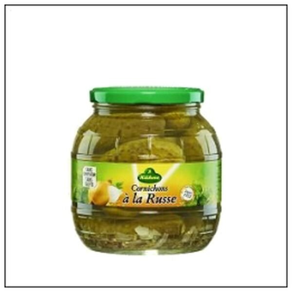 BOC.530G CORNICHONS A LA RUSSE KUHNE