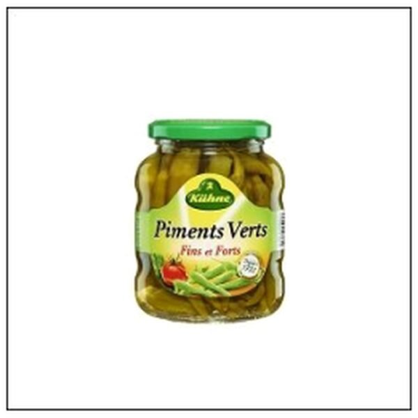BOCAL PIMENTS VERTS 165G KHÜNE