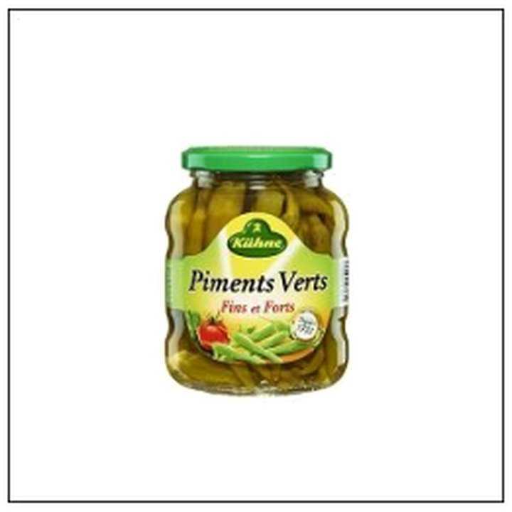 CAT-08237 BOCAL PIMENTS VERTS 165G KHÜNE - Image 1
