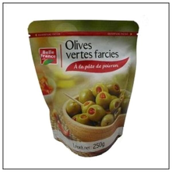 S.OLIVES VERTES FARCIES P OIVRONS 150G BELLE FRANCE