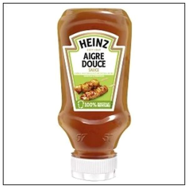 FLACON SOUPLE SAUCE AIGRE DOUCE 260G HEINZ