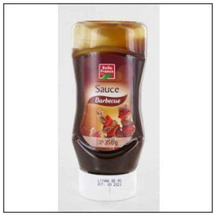 CAT-08249 SQUEEZER SAUCE BARBECUE 350G BELLE FRANCE - Image 1