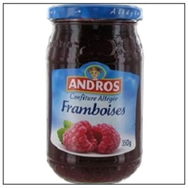 CONFITU.ALLEGEE FRAMBOISE 350G ANDROS