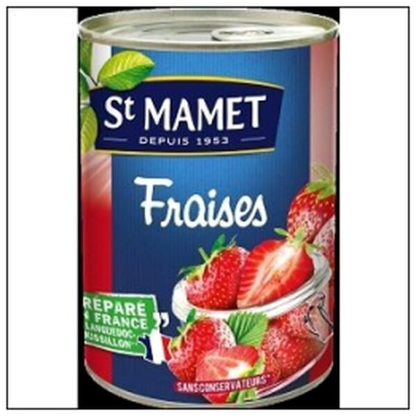 1/2 FRAISE AU SIROP SAINT MAMET