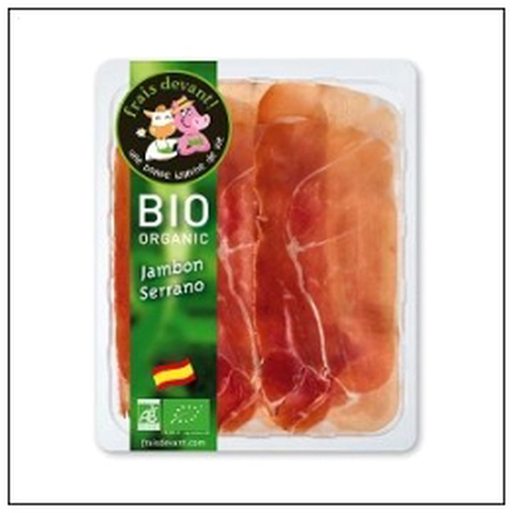 CAT-08308 JAMBON SERRANO BIO 70G FRAIS DEVANT - Image 1