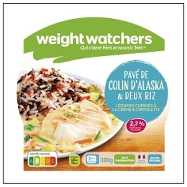 BQ PAVE DE COLIN LEGUMES 2 RIZ 300G W.WATCHERS