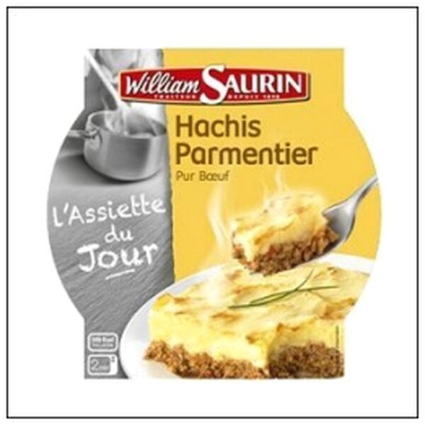 BQ.HACHIS PARMENTIER PUR BOEUF 330G M/ONDABLE W.S