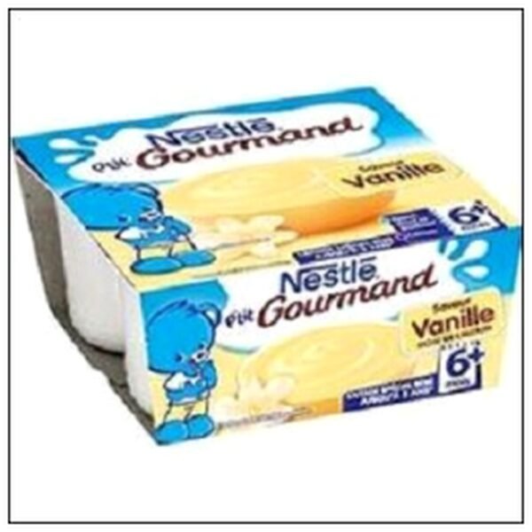 P'TIT GOURMAND VANILLE 4X100G NESTLE